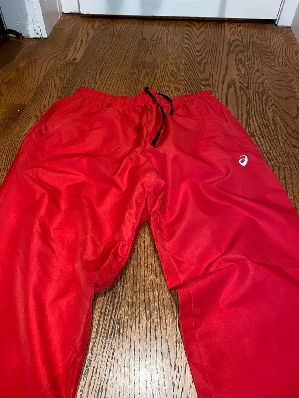 ASICS Red Trackpants - Picture 2 of 6